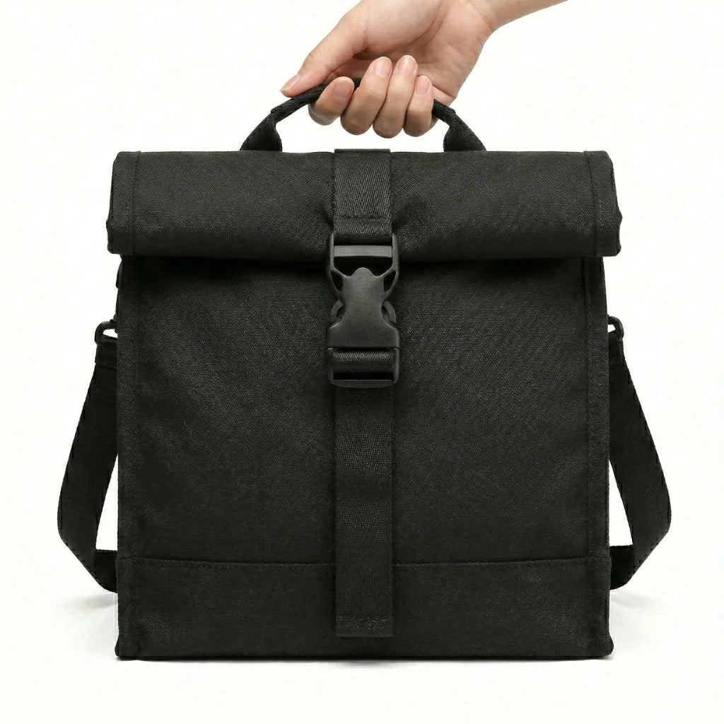 Sac isotherme urbain avec bandoulière et bento box compartimentée sans BPA - Goodnvibes