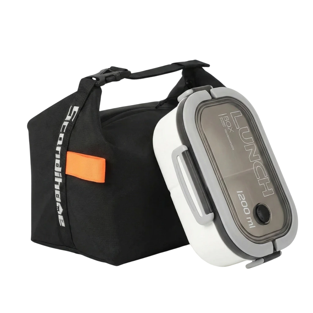 L'essentiel efficace : Sac + Bento. Pour un repas solide et chaud.