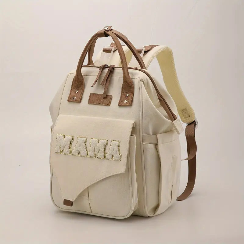 Sac à langer en canvas robuste et élégant pour parents actifs

