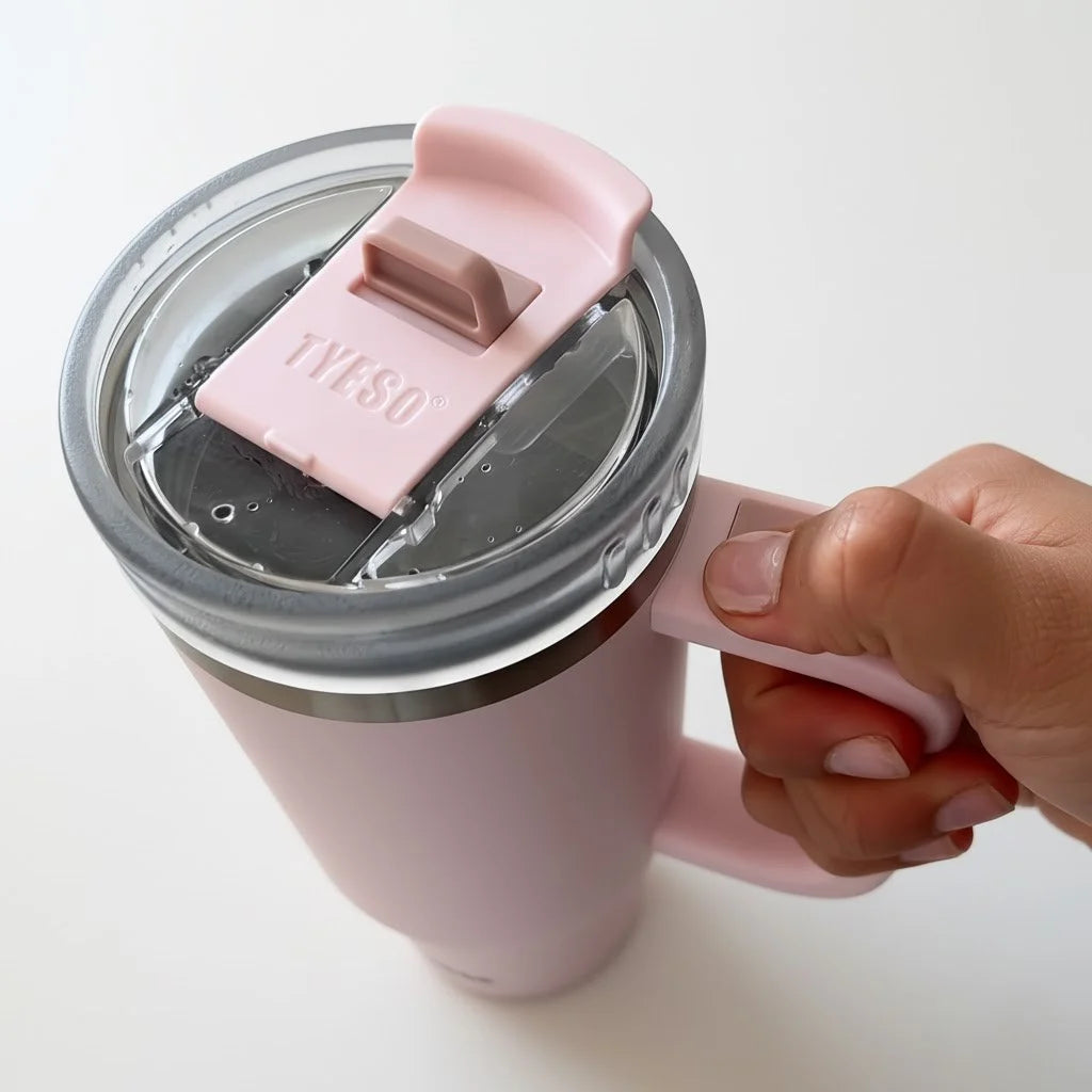 Gobelet isotherme TYESO pour boissons chaudes et froides jusqu’à 12 heures