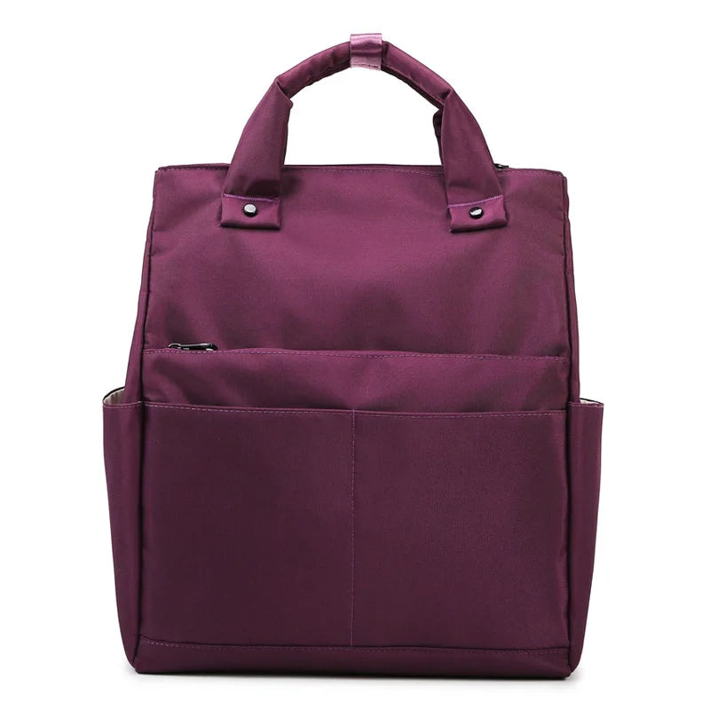 Vue de profil du sac à langer, tissu Oxford premium

