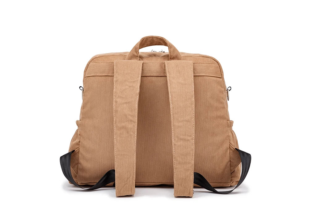 Corduroy Diaper Backpack