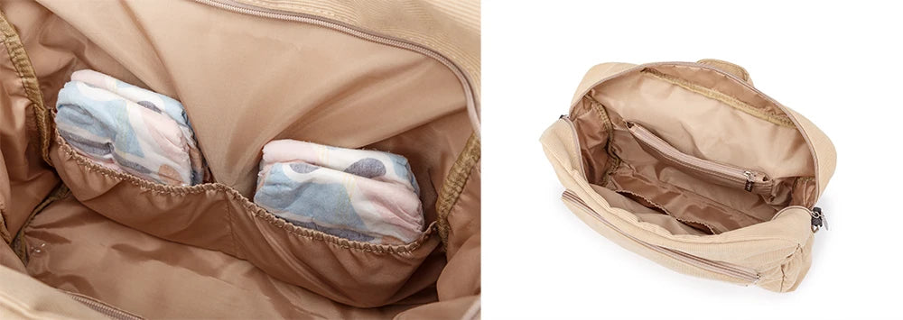 Corduroy Diaper Backpack