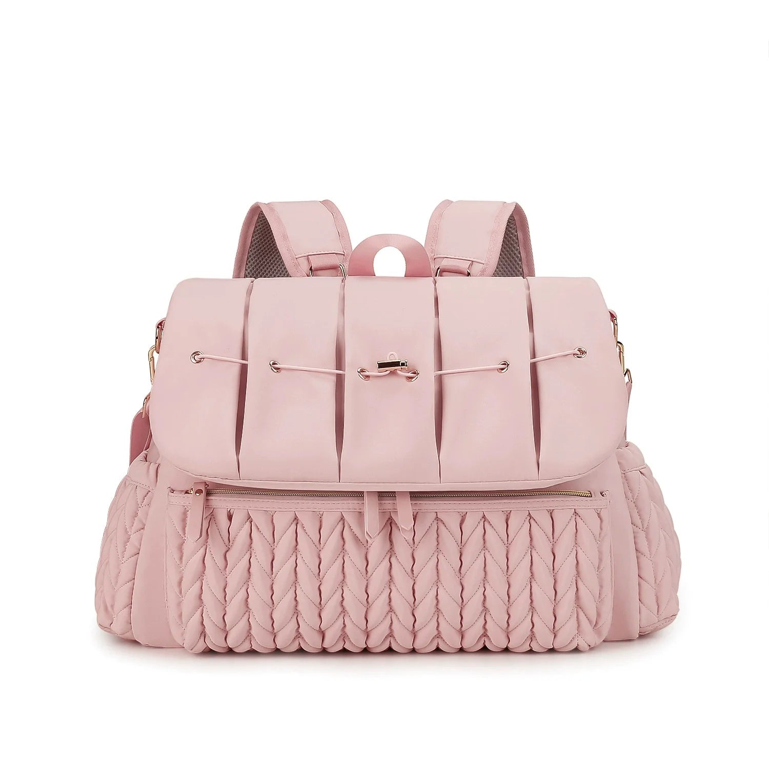 Sac à langer élégant matelassé tendance

