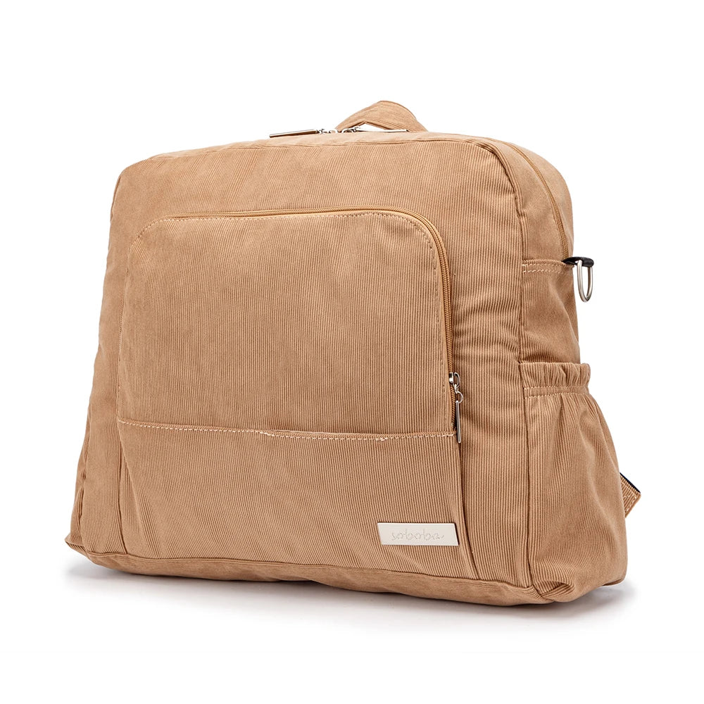 Corduroy Diaper Backpack