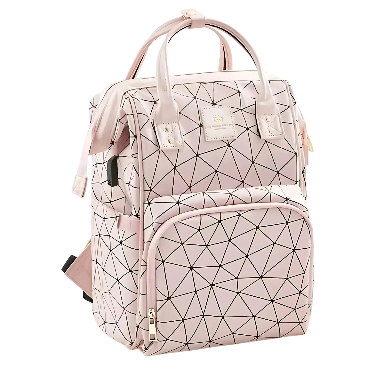 Maman ou papa portant le sac à langer Explorer en déplacement, pratique pour les familles nomades