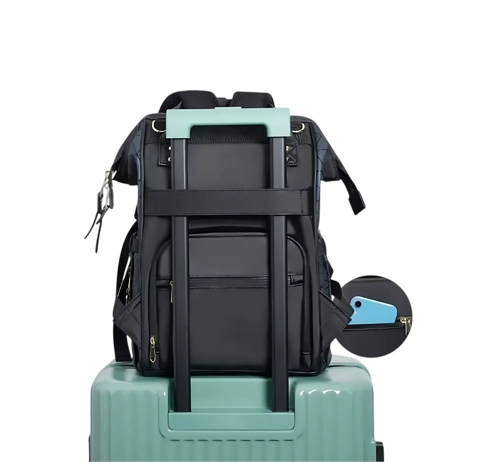 Sac à langer Explorer pour parents actifs, léger et spacieux, parfait pour organiser les affaires de bébé lors de sorties ou voyages