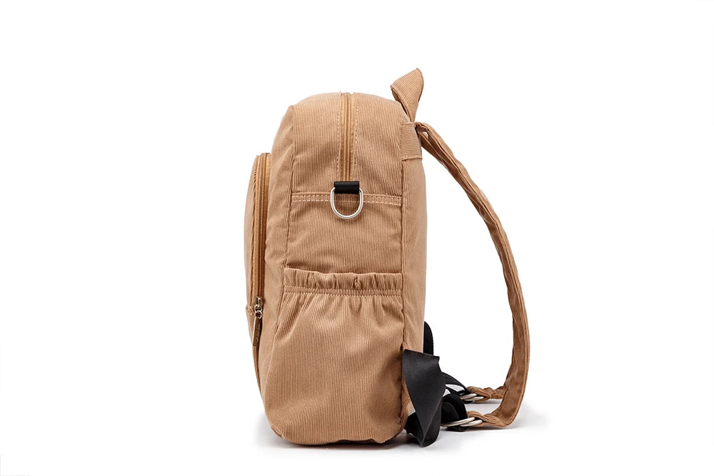 Corduroy Diaper Backpack