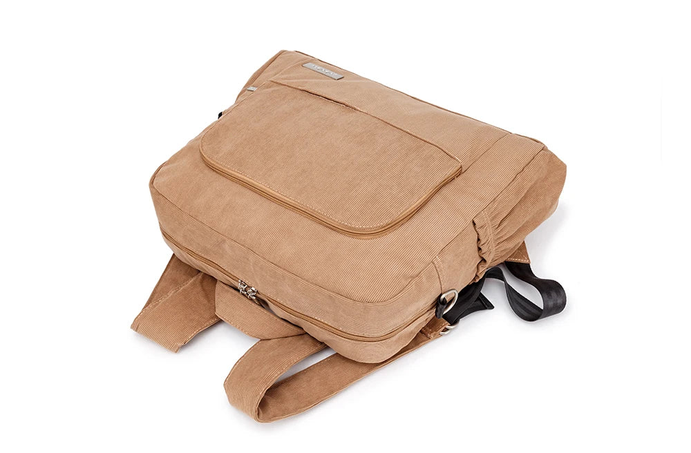 Corduroy Diaper Backpack