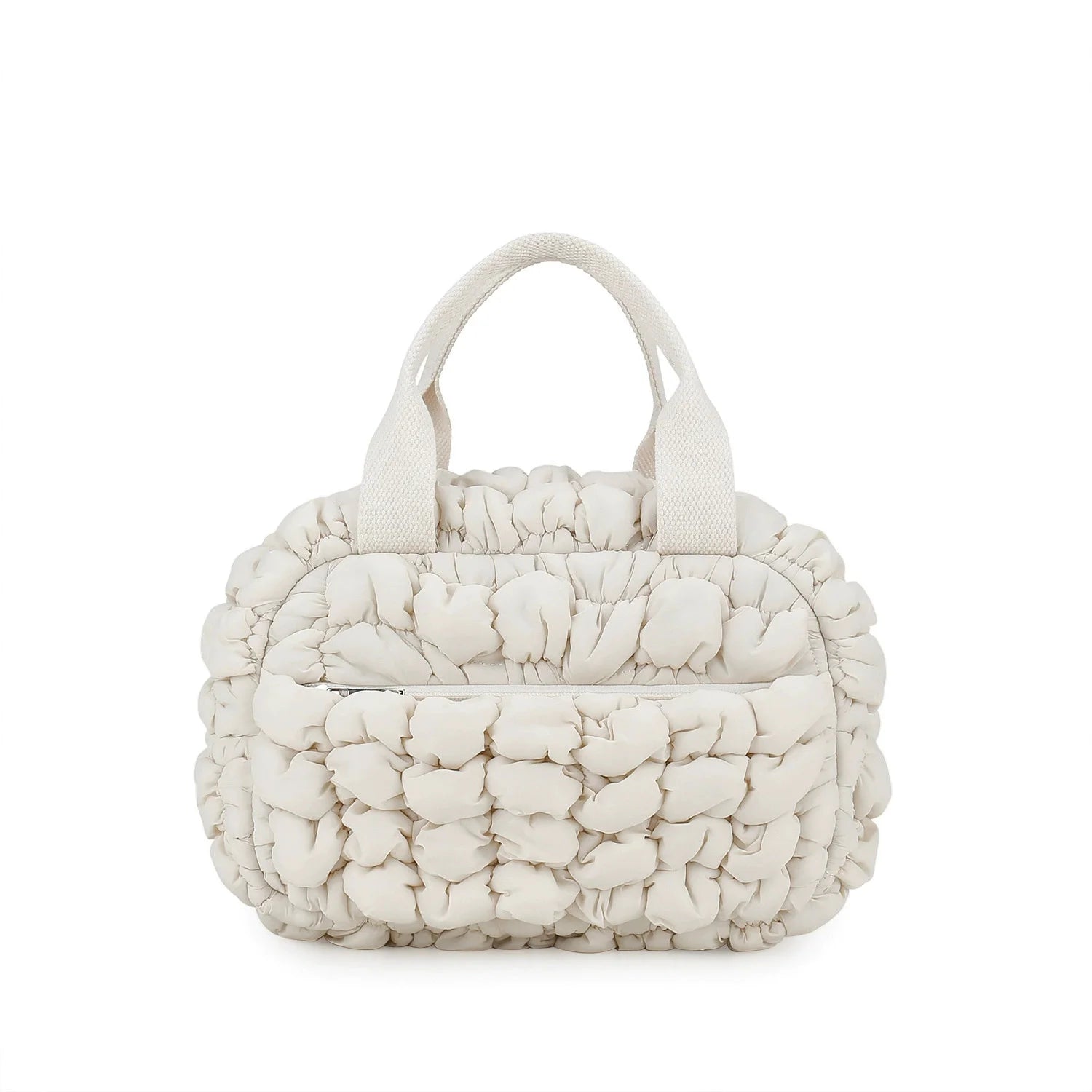 Lunch bag Cloudy grande capacité avec poche zippée avant