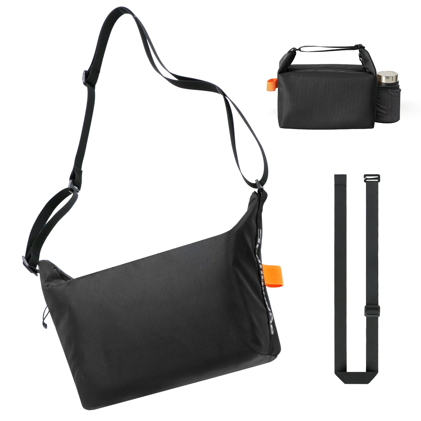 Lunch bag isotherme NomadBox en tissu Oxford résistant, idéal pour le bureau.
