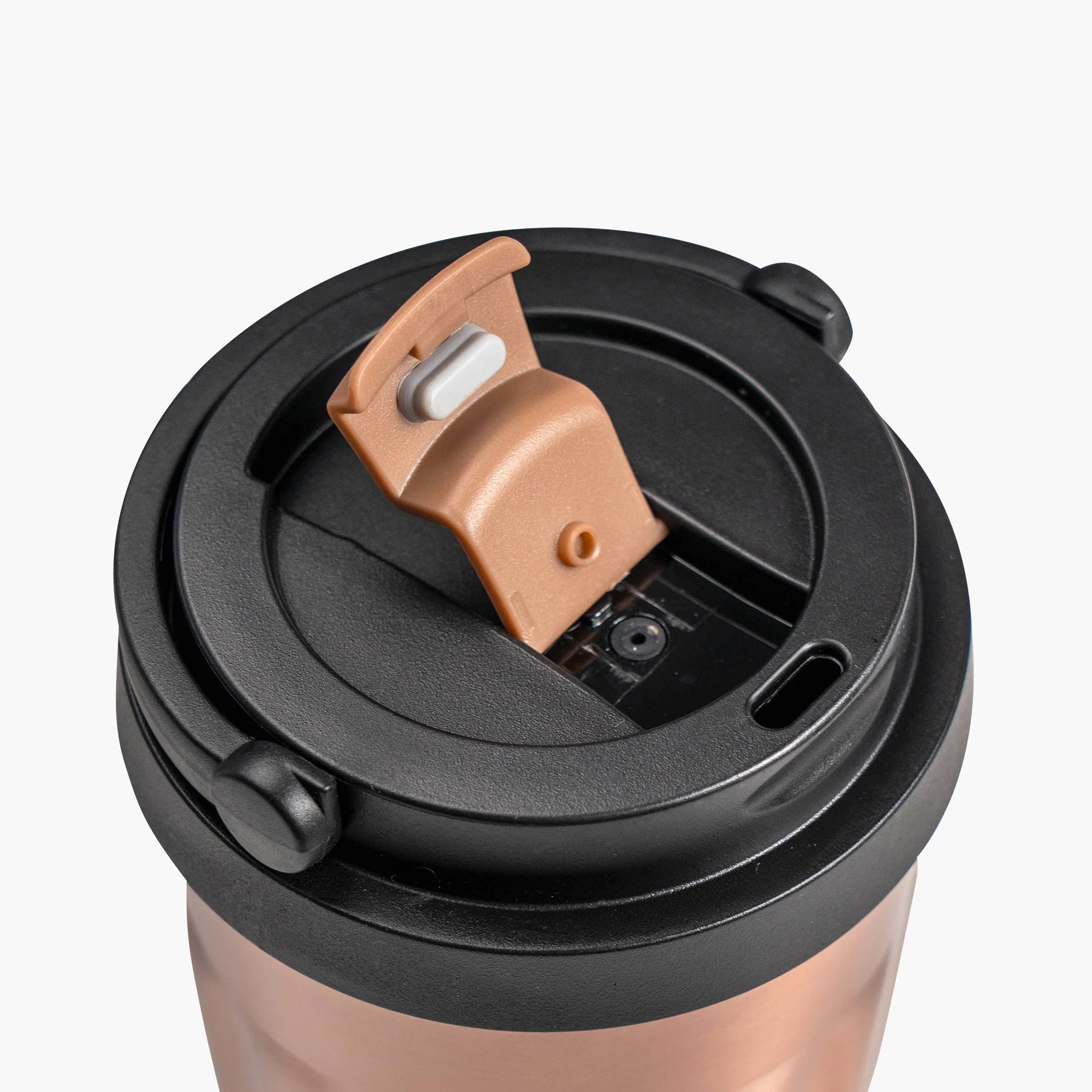 Tasse en acier inoxydable 304, capacité 400ml ou 500ml, avec couvercle en PP, ABS et silicone. Conserve la chaleur ou la fraîcheur pendant 6 à 12 heures or capuchon pratique anti fuite