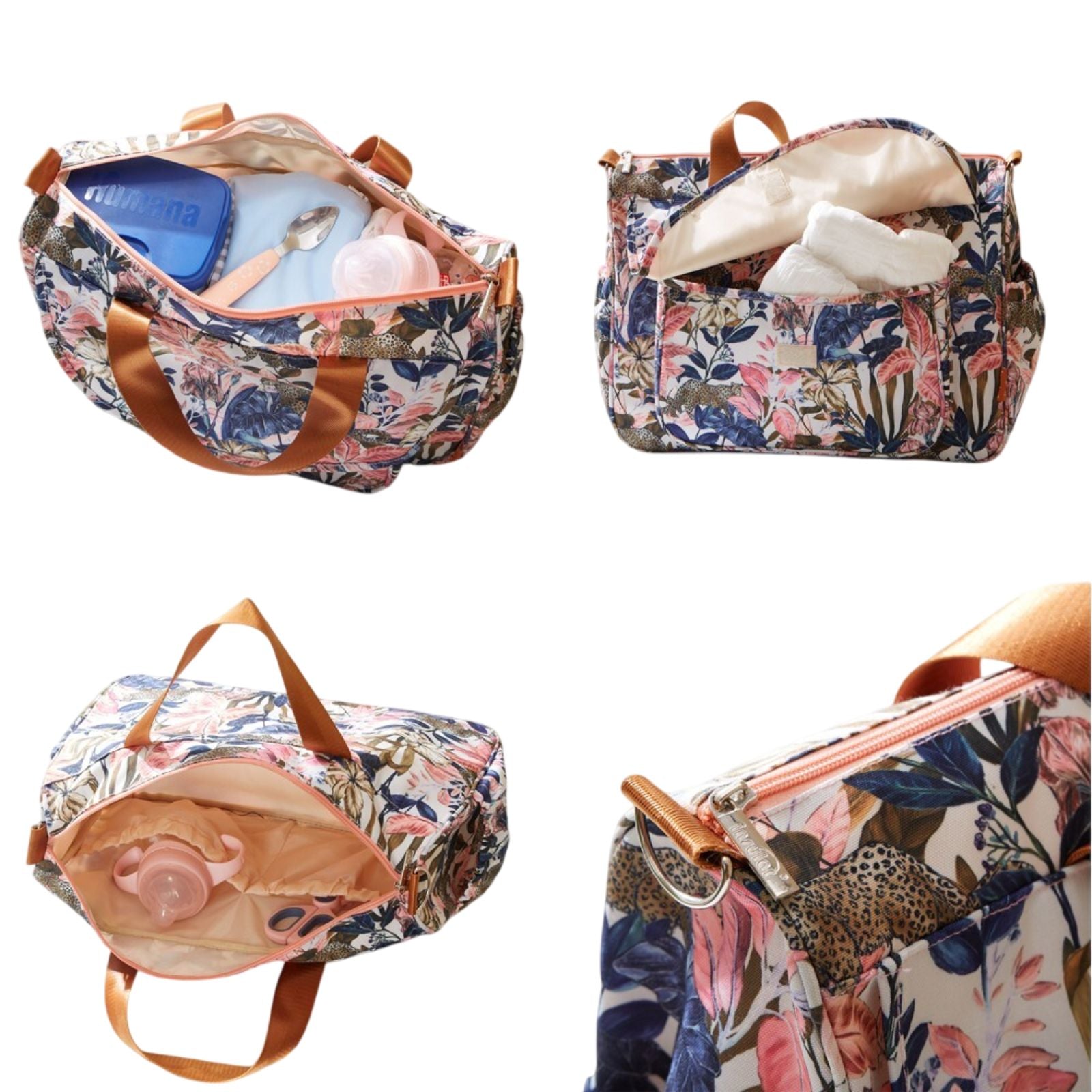 Tapis à langer assorti inclus avec le sac à langer Linoa
