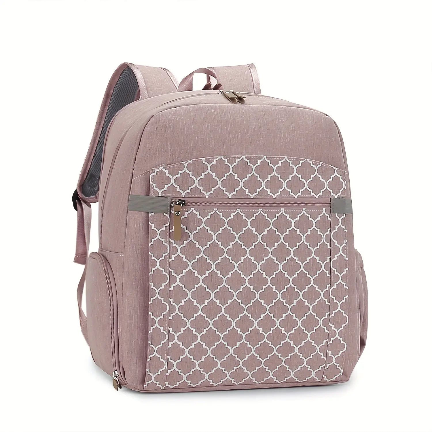 sac à langer tissu avec poche arrière spacieuse
