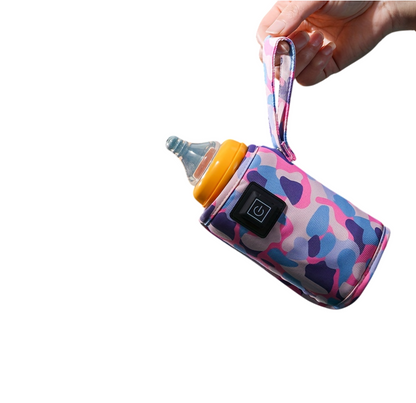 Patterned baby bottle warmer - USB