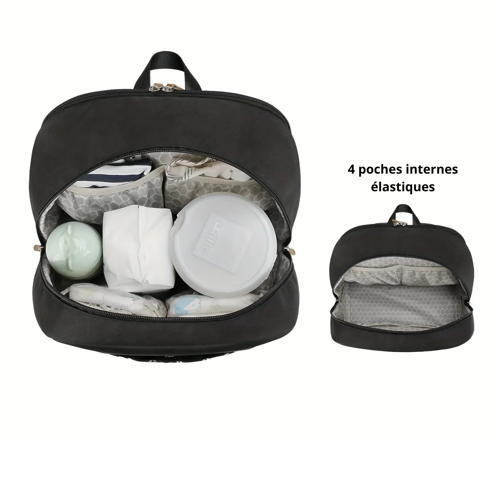 sac à langer fonctionnel et design raffiné
