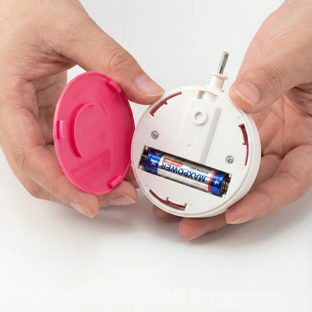 Lime rotative douce bébé pour couper les ongles sans stress