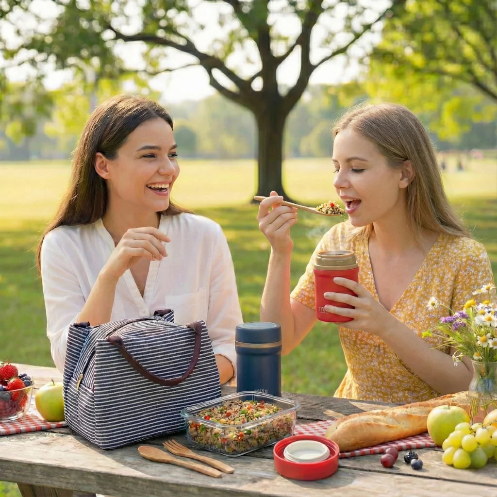 Ensemble ThermiBag GoodnFresh idéal pour repas chauds ou froids