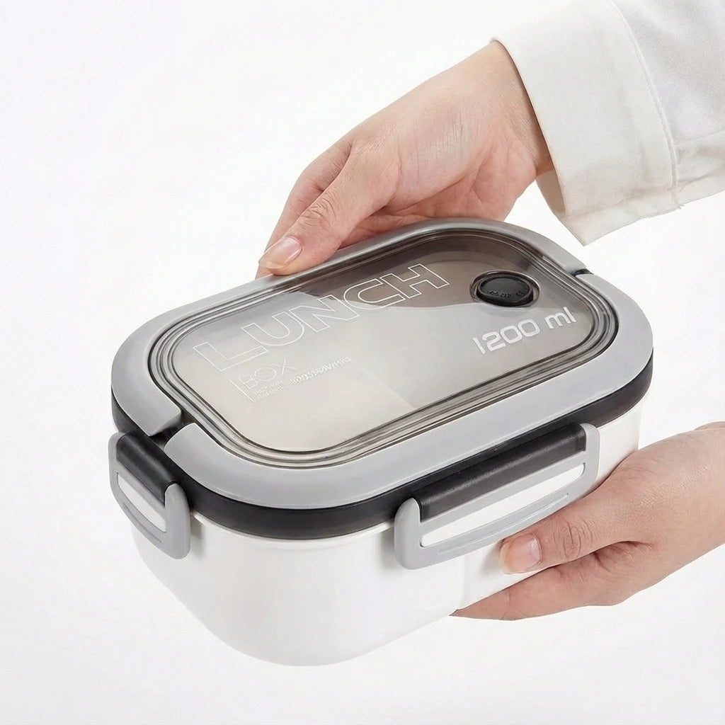 Lunch box compartimentée Snack&Go pour repas maison au bureau