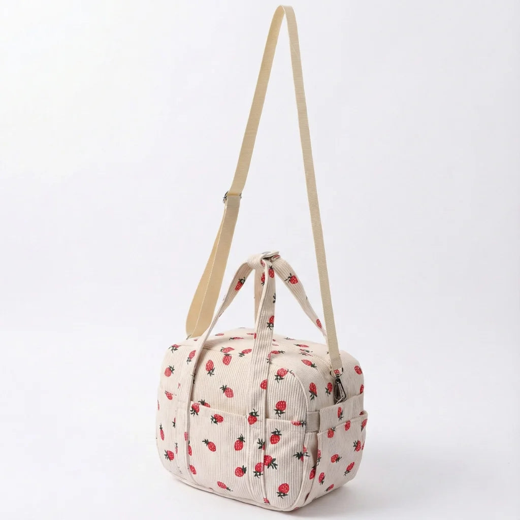 Détails des coutures renforcées du sac isotherme Lovely Day