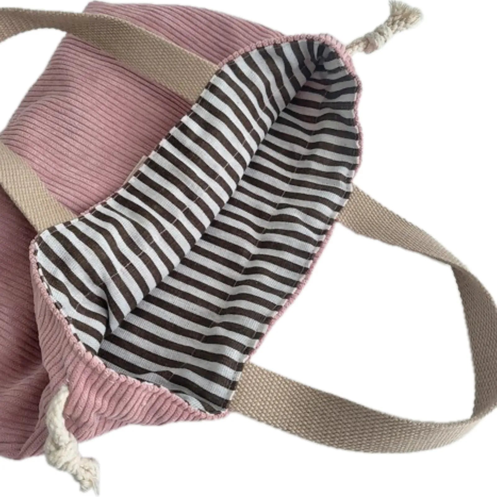 Sac repas portable avec fermeture à cordon réglable